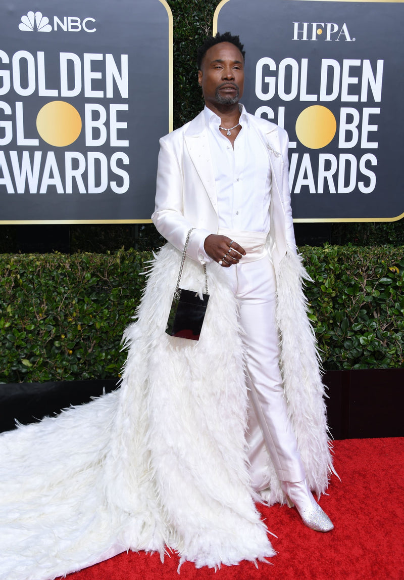 Billy Porter carries the 'Ludlow' to the 77th Golden Globes