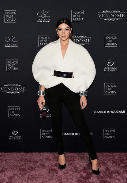 Hailee Steinfeld carries the 'Ginza' to the Fashion Trust Arabia Gala