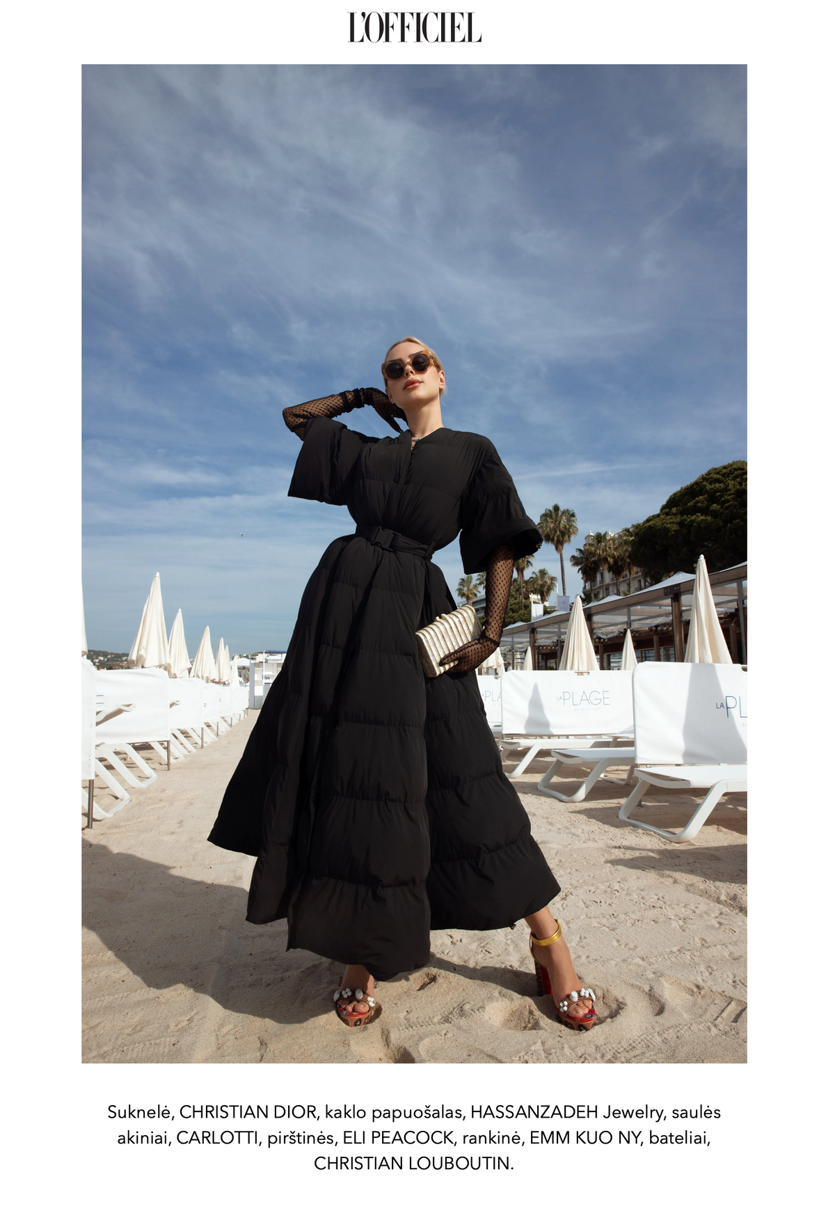 L'OFFICIEL Magazine featuring the 'Rodeo', June 2022