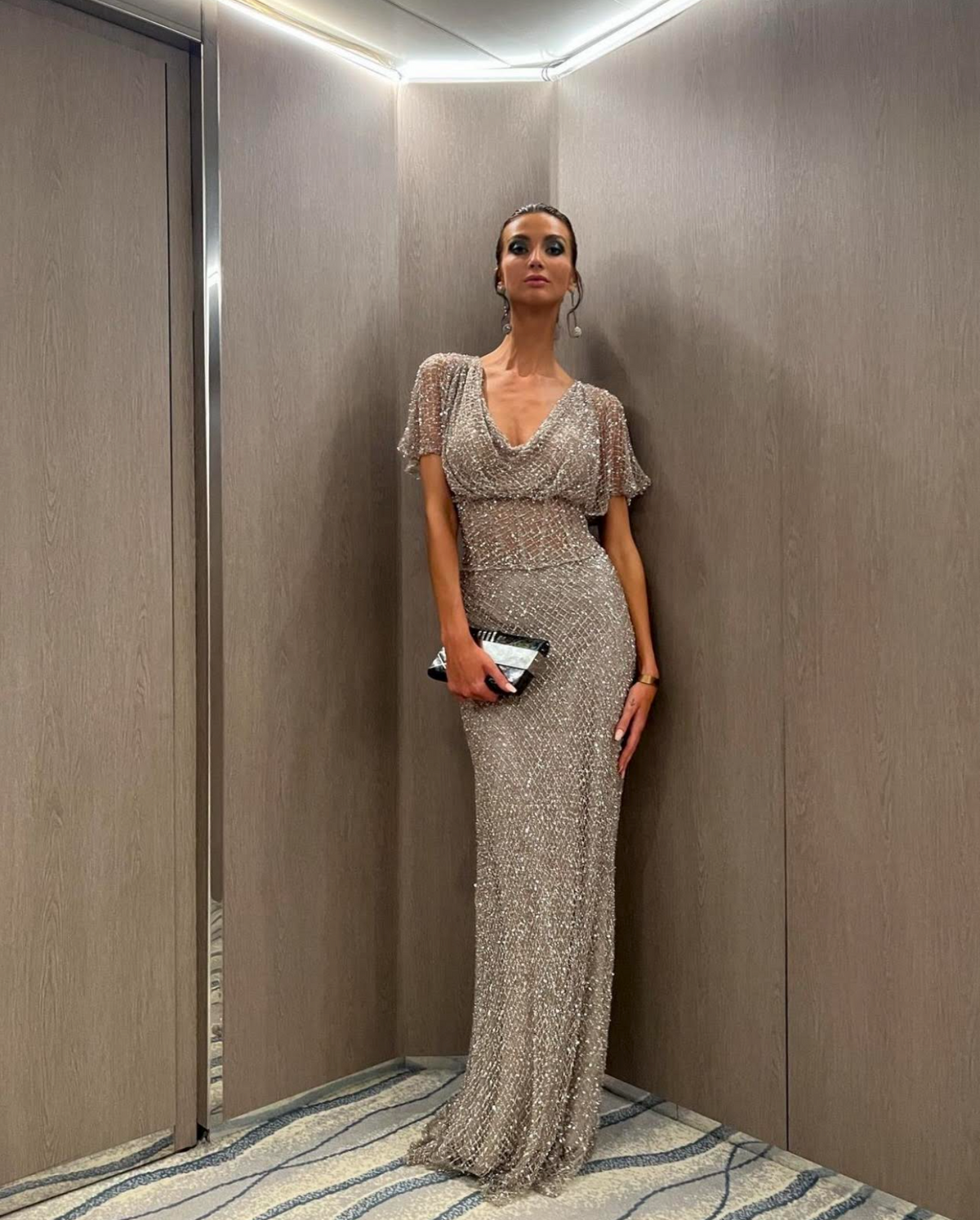 Stefania Cristian carries the 'Joa' to the Cannes Film Festival