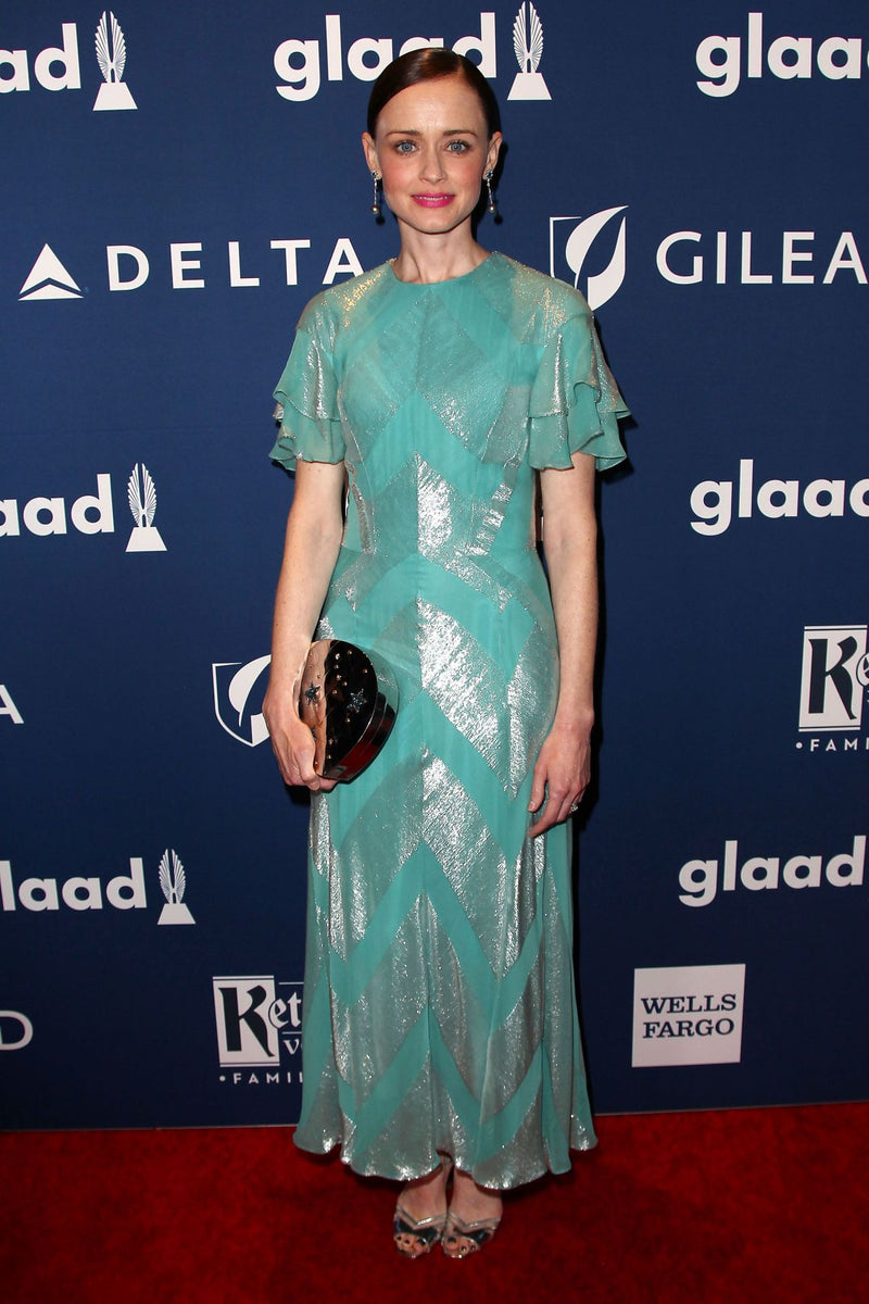 ALEXIS BLEDEL CARRIES THE ‘GINZA’ TO THE 2018 GLAAD MEDIA AWARDS – MAY 5TH, 2018