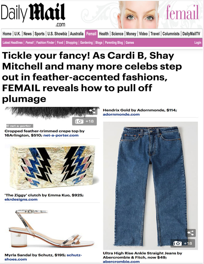 Daily Mail Features 'The Ziggy' in New Article Featuring Cardi B and Shay Mitchell