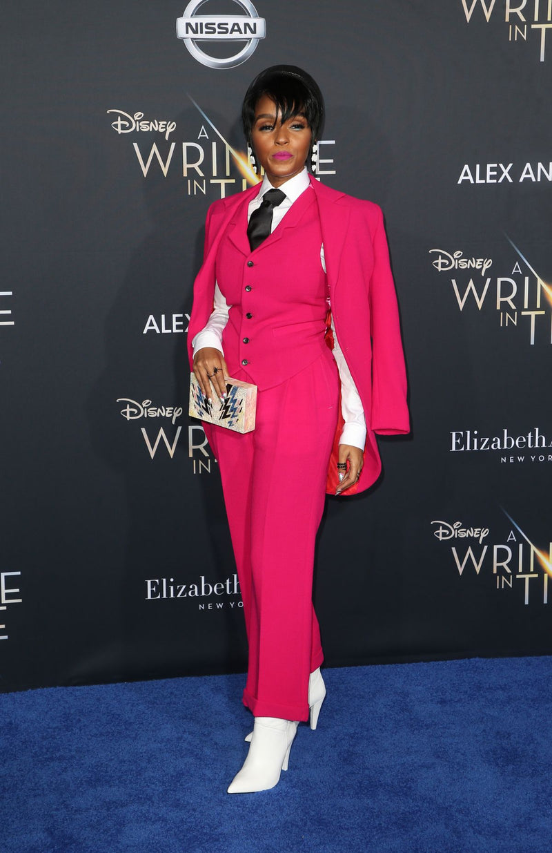 JANELLE MONAE CARRIES THE ‘ZIGGY’ TO THE A WRINKLE IN TIME PREMIERE – FEBRUARY 26TH 2018