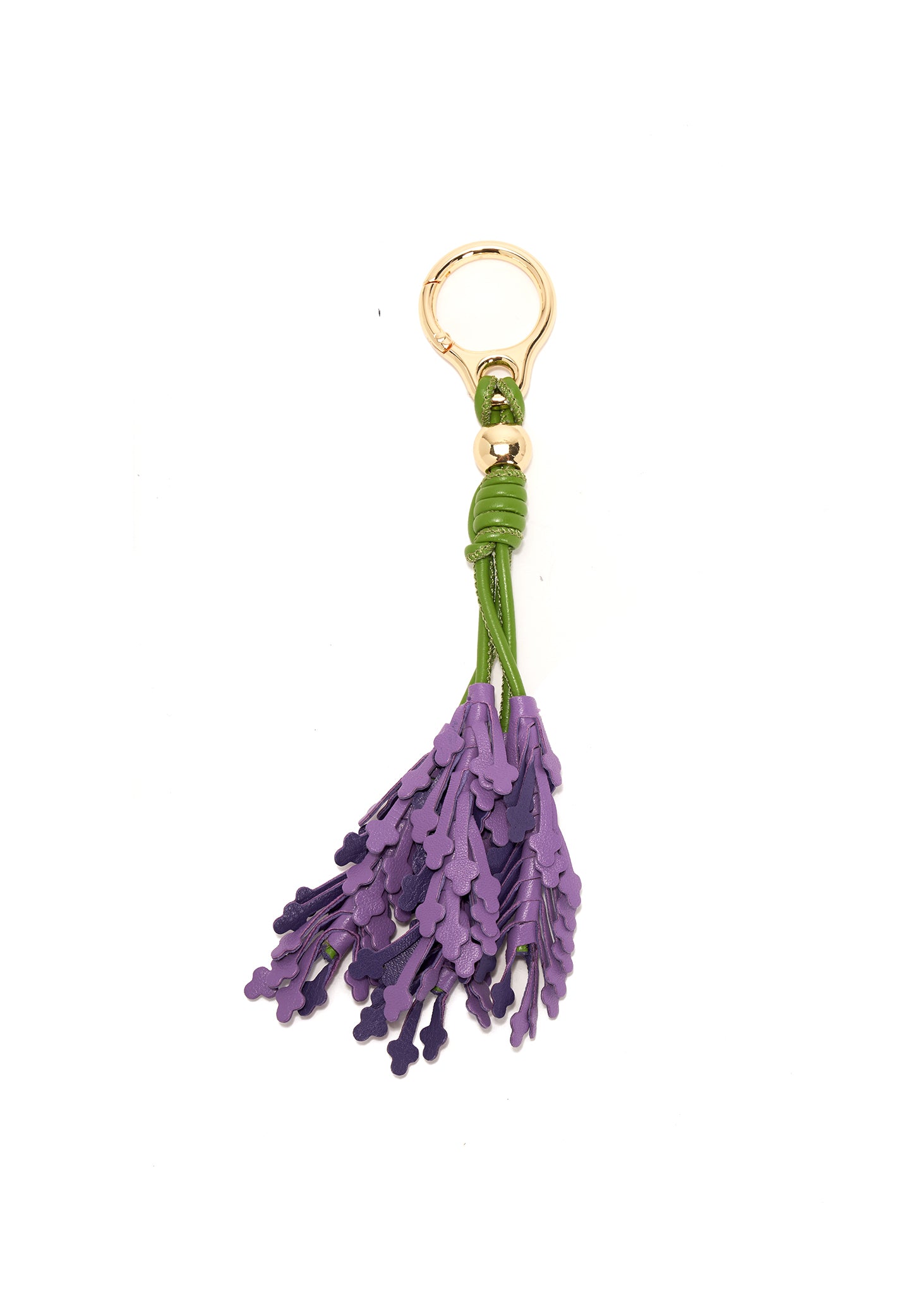 Lavender Flower Bag Charm