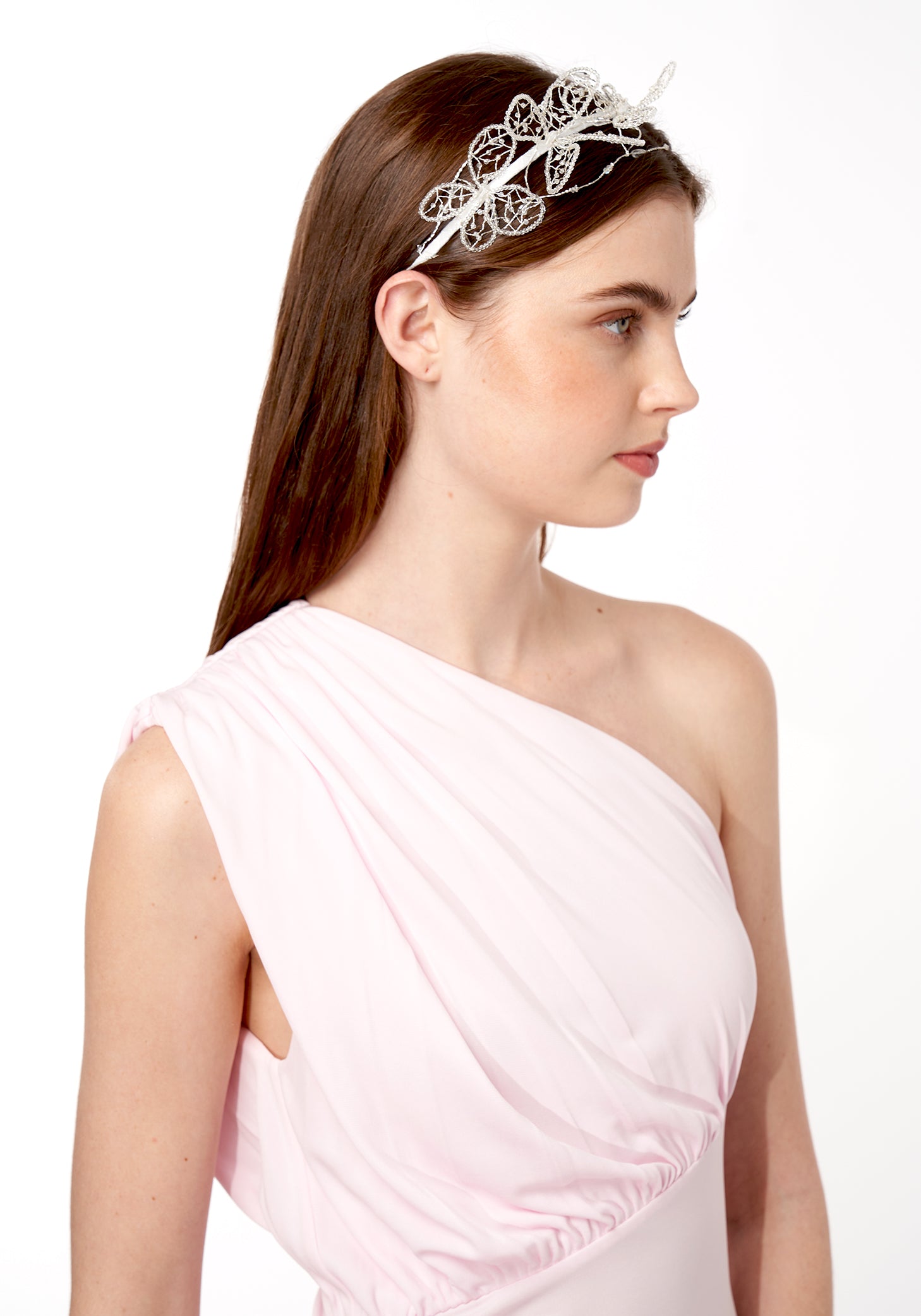 BUTTERFLY BEADED HEADBAND