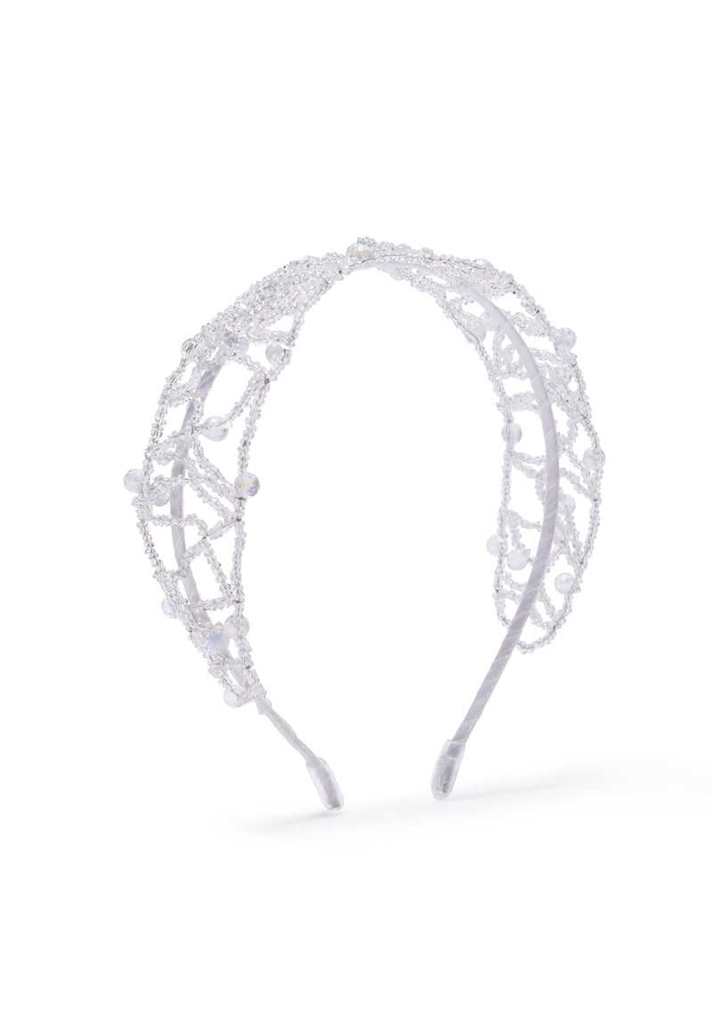 BEADED LACE HEADBAND