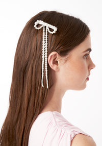MINI PEARL BOW