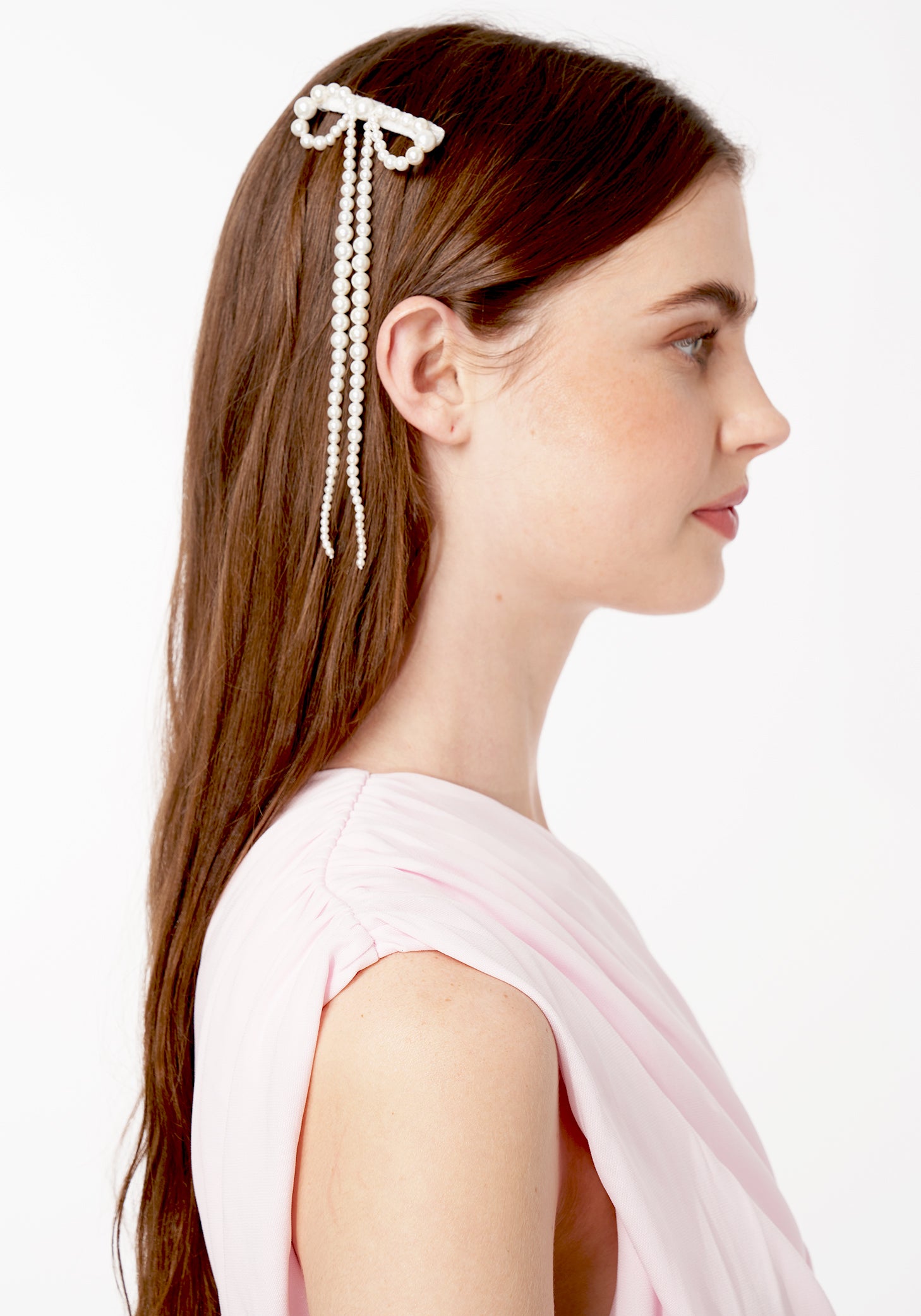 MINI PEARL BOW