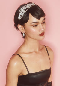 FLORAL CRYSTAL HEADBAND